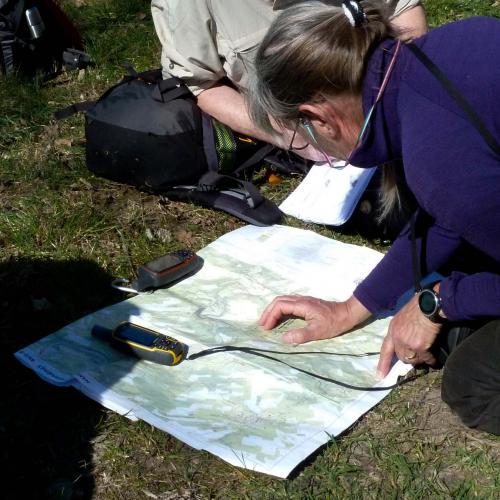 Kaart, kompas en GPS Ardennen, Workshop