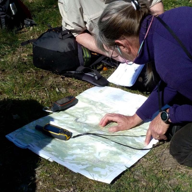 Kaart, kompas en GPS Ardennen, Workshop