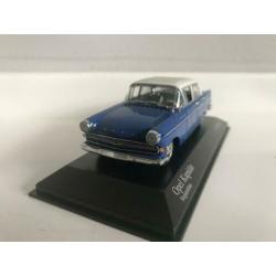Miniatuurauto Opel Kapitan Regattablau 1 of 1008 pcs.