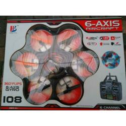 Explorer 6-axis drone met leds
