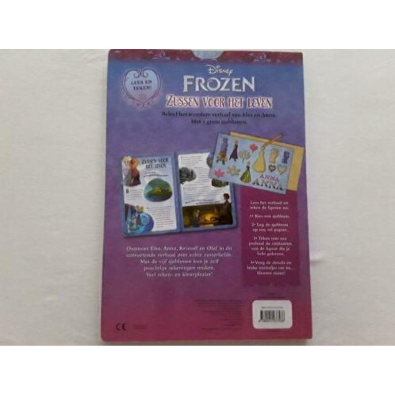 Frozen zussen voor het leven hemma Disney lees en tekenboek
