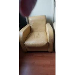 leren stoelen 2 stuks