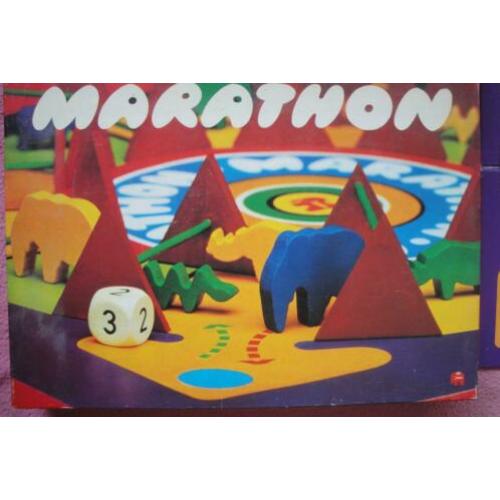 BORDSPEL MARATHON VAN JUMBO voor 2 tot 4 sp. 3.95euro