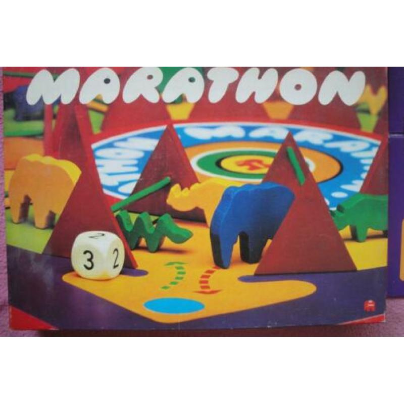 BORDSPEL MARATHON VAN JUMBO voor 2 tot 4 sp. 3.95euro