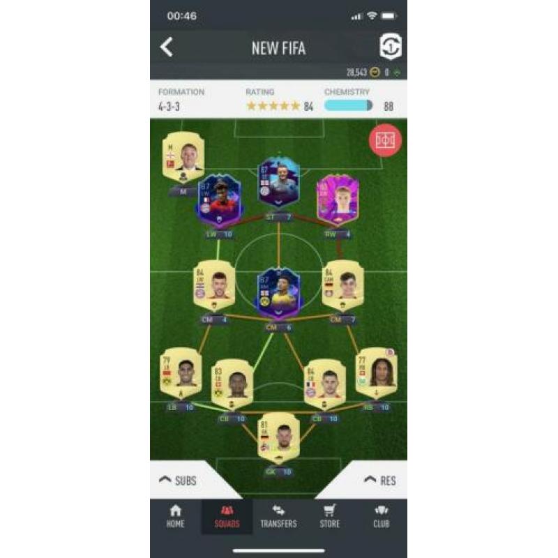 FUT ultimate team Fifa 20 team te koop