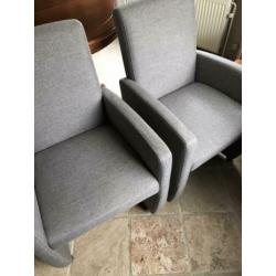 Mooie verrijdbare nieuwe stoelen, 4 stuks