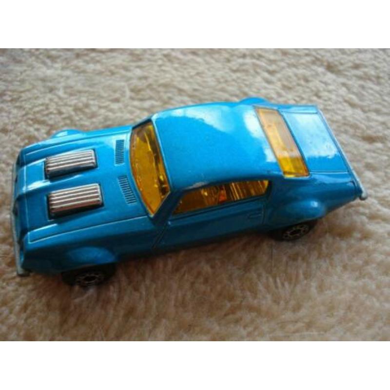 6 Matchbox modelauto's, Dodge, Ford, Jeep, Mercedes, Pontiac