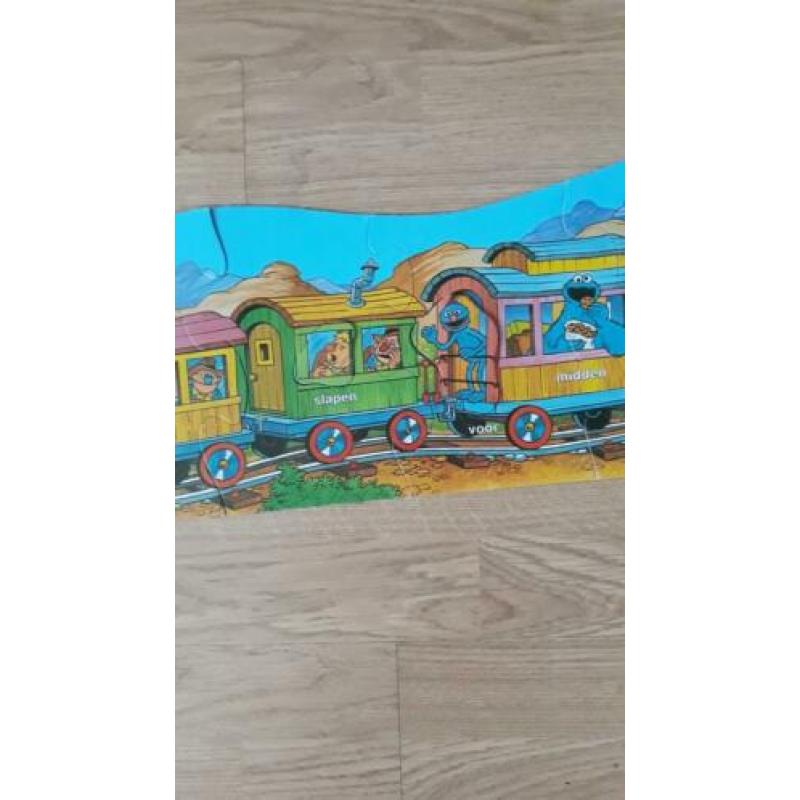 Vloerpuzzel Bert en Ernie Sesamstraat