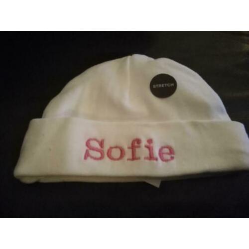 Baby cadeau eigen tekst slab muts handdoek badcape spuugdoek
