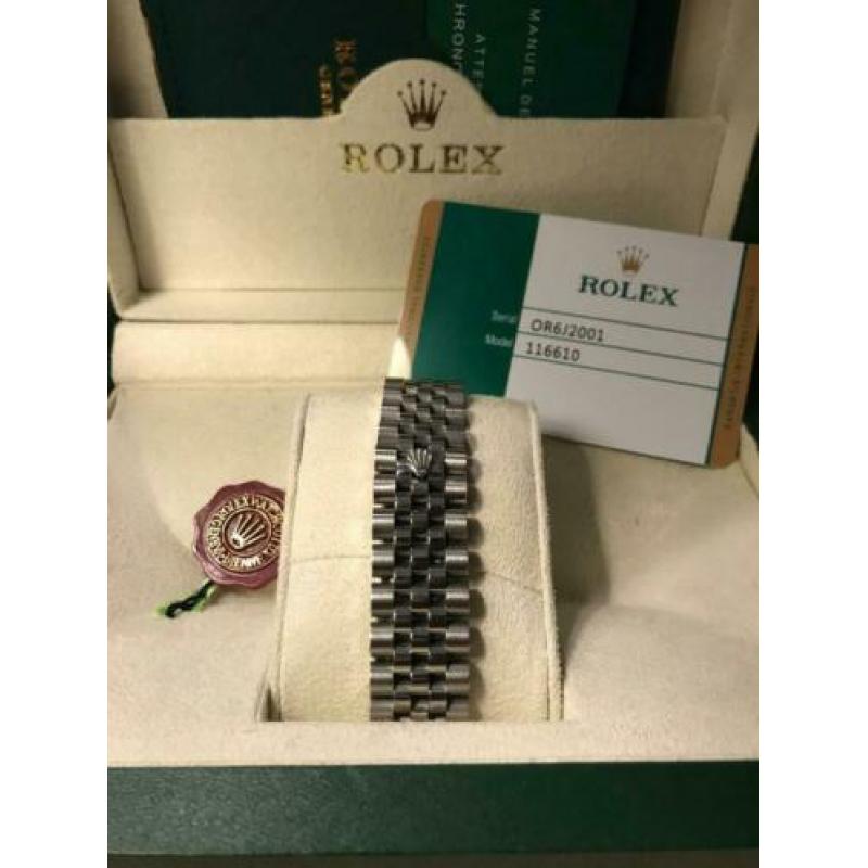 Rolex Datehust blue plate