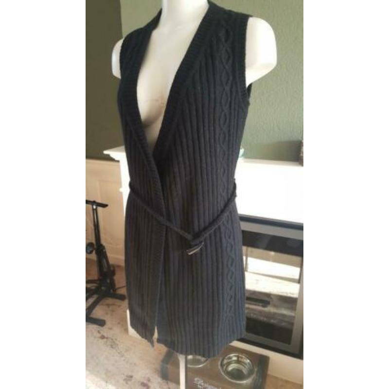 ZGAN zwarte prachtige INWEAR vest mt M 38/40, vestje zwart