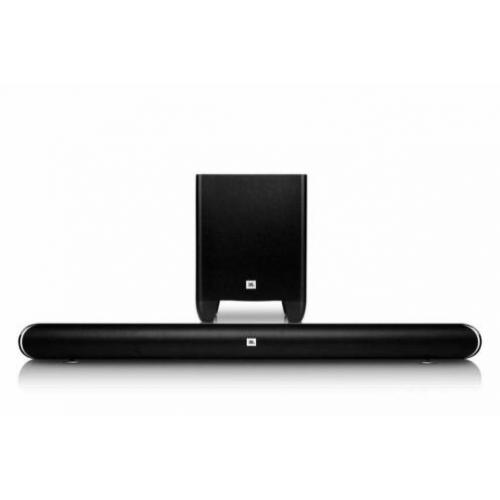 JBL Cinema SB350 soundbar en subwoofer