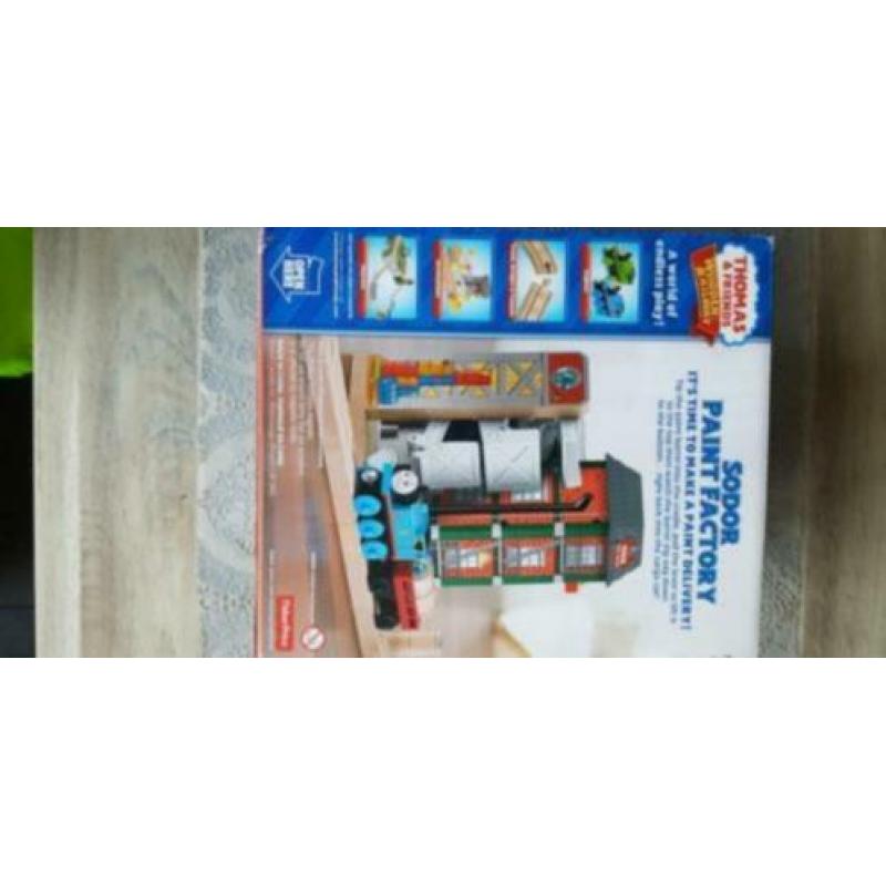 thomas de trein diverse Houten rails gebouwen treintjes Los