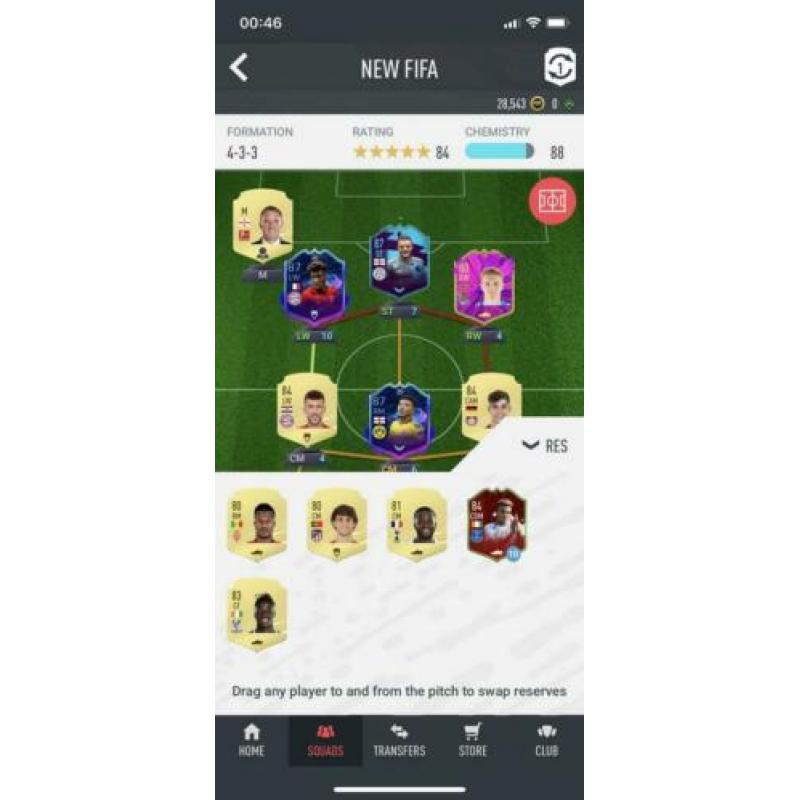 FUT ultimate team Fifa 20 team te koop