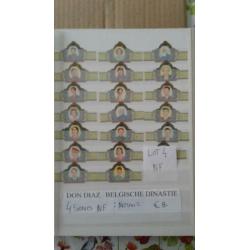 Kavel No.4 4 series Don Diaz Belgische Dinastie NF