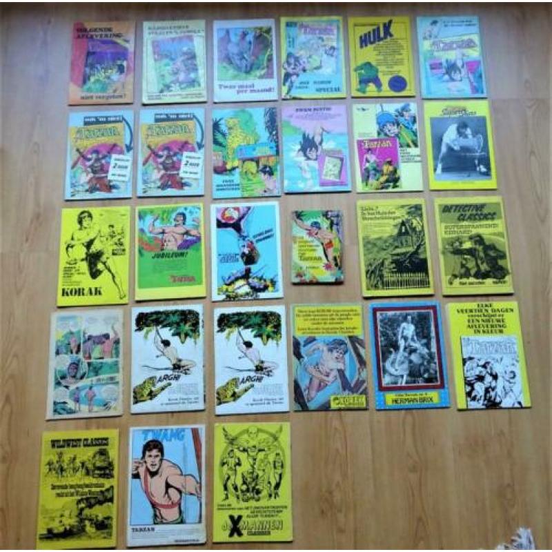 Diverse Comics Tarzan, Korak.
