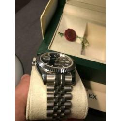 Rolex Datehust blue plate