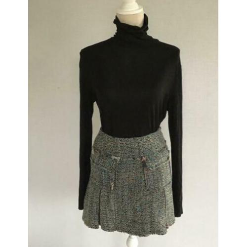 Essentiel Antwerp ZGAN Mini Tweed Rok Maat XS-gratis zending