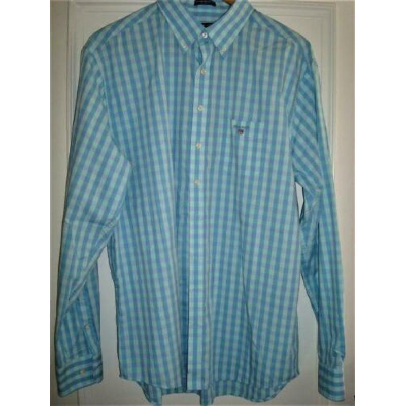 GANT prachtig overhemd maat 2x XL regulair fit