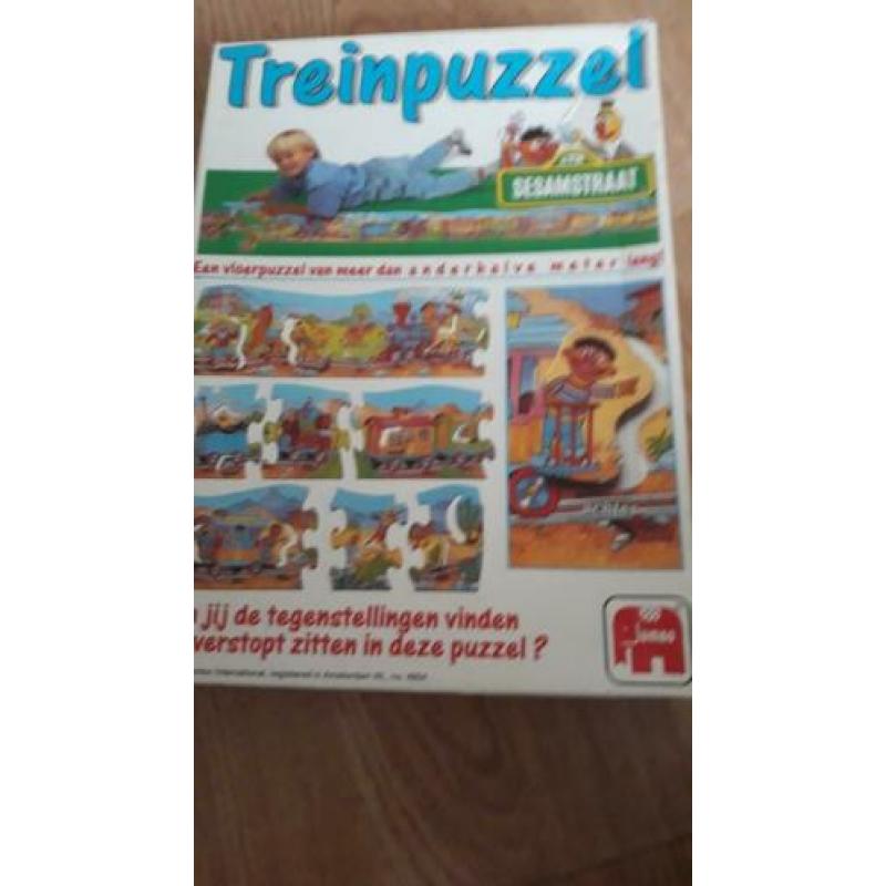 Vloerpuzzel Bert en Ernie Sesamstraat