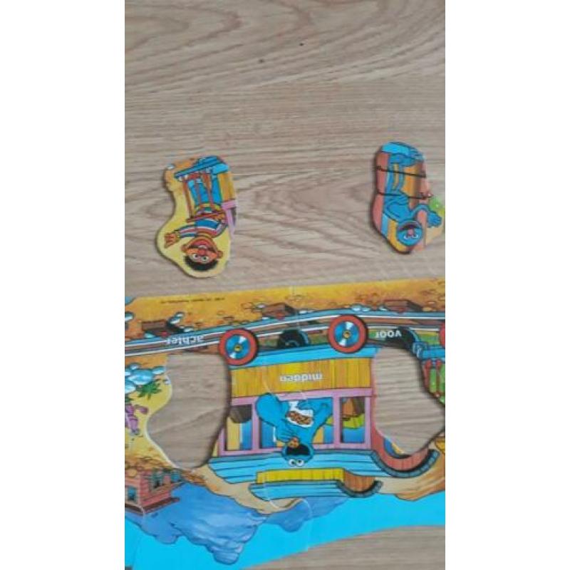 Vloerpuzzel Bert en Ernie Sesamstraat