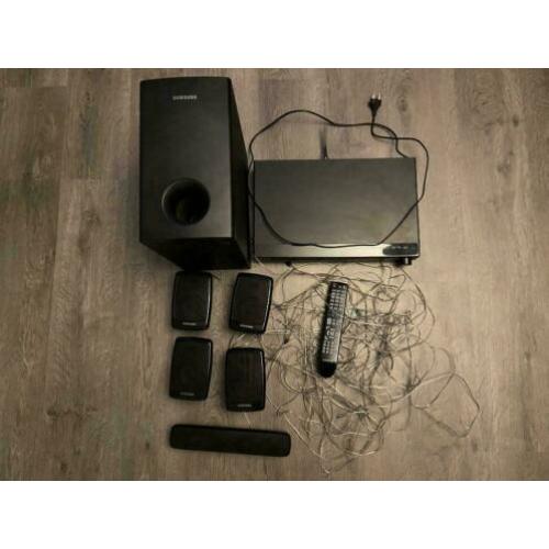Samsung dvd-speler + home cinema theater set