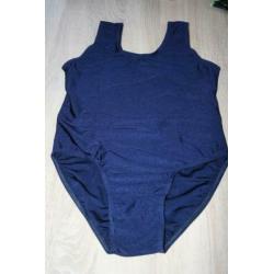 Nieuw Instep balletpakje maat 4 (=164-168) donkerblauw rond