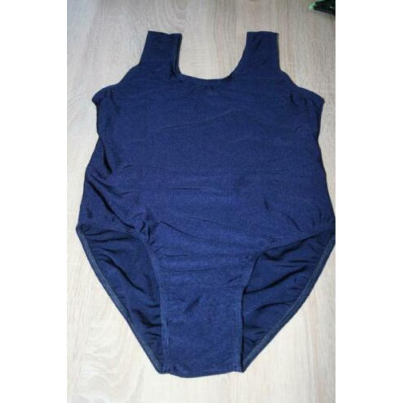 Nieuw Instep balletpakje maat 4 (=164-168) donkerblauw rond