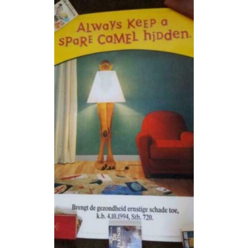 Camel poster - retro - reclame