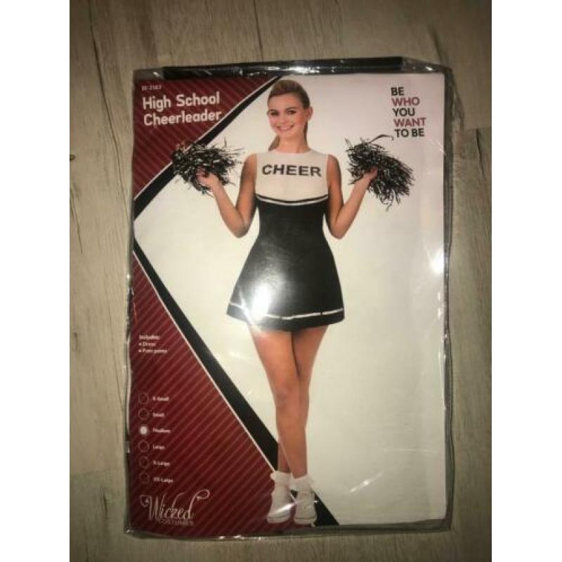 Carnaval cheerleader kostuum