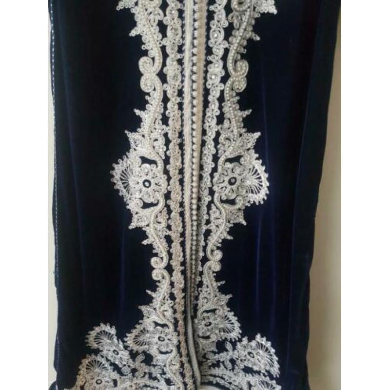 Prachtige Kaftan van Mobra/Velours stof