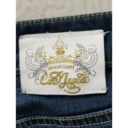skinny jeans spijkerbroek maat 34 is maat S
