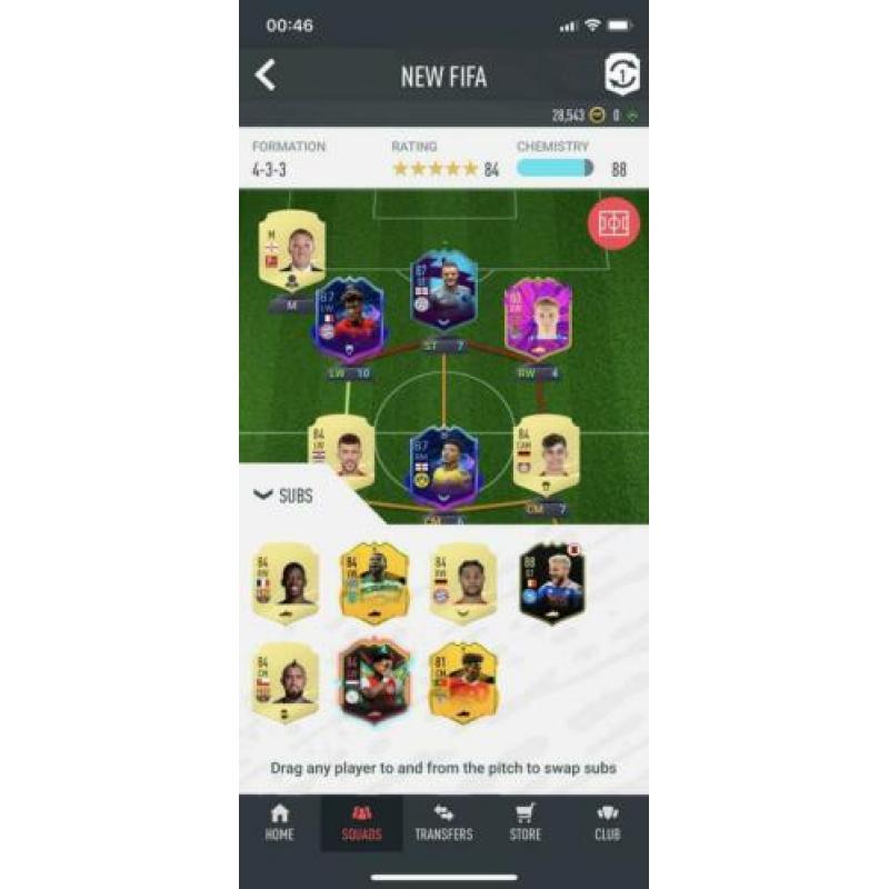 FUT ultimate team Fifa 20 team te koop