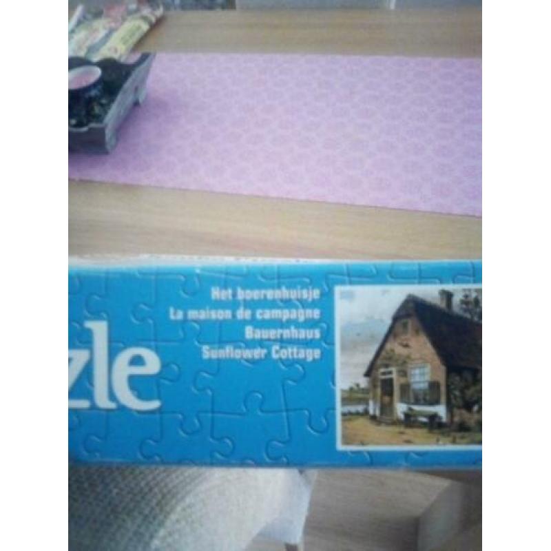 Legpuzzel "Het boerenhuisje"van Jumbo als Nieuw.