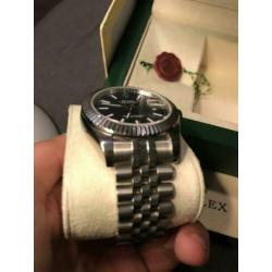 Rolex Datehust blue plate