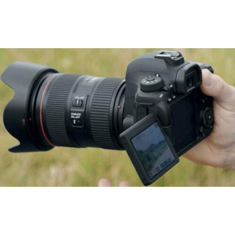 Canon EOS 6D Mark II Digital SLR Camera Body met Tamron Lens