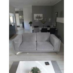 2 stuks ikea Nockeby 2 zits banken tallmyra wit/zwart