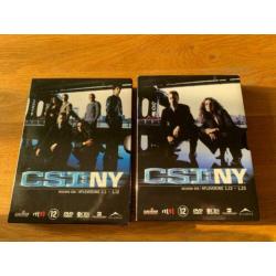 Dvd's CSI NY 9New York) - Seizoen 1, 2, 3 deel 2, 4 en 5