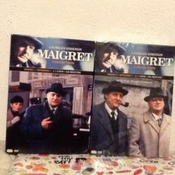 Maigret serie 1 en 2 met ieder 3 DVD's , nieuw
