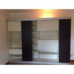 Geweldige zware kast lade schappen schuifdeuren