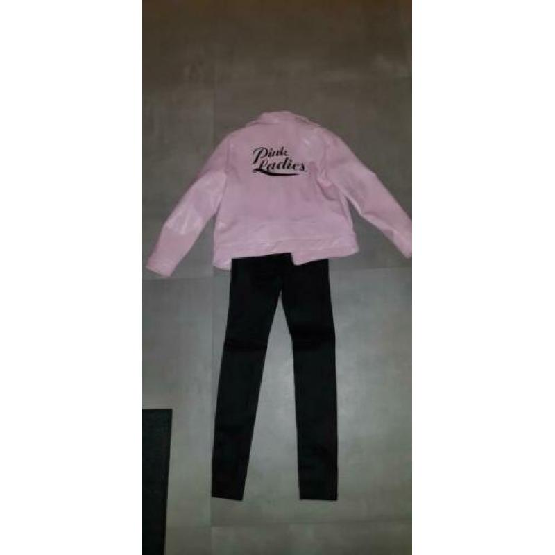 Grease - Pink Lady jasje en broek mt 152