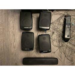 Samsung dvd-speler + home cinema theater set