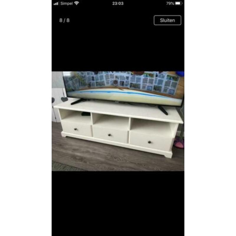 Ikea tv meubel wit