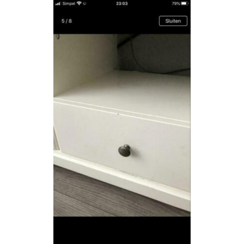 Ikea tv meubel wit