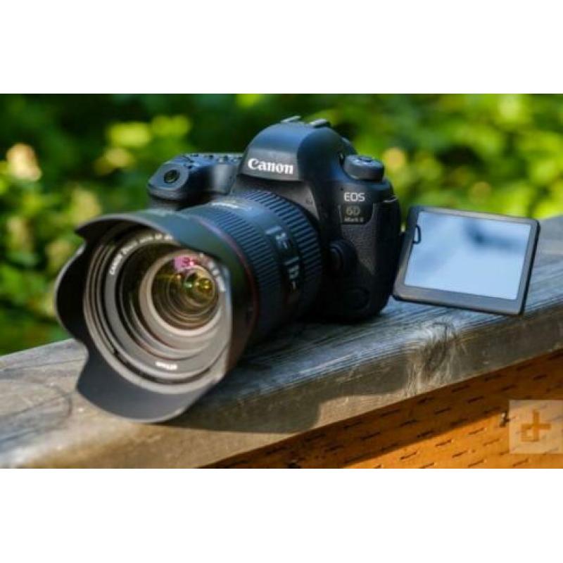Canon EOS 6D Mark II Digital SLR Camera Body met Tamron Lens