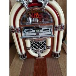 Jukebox radio met licht en geluid