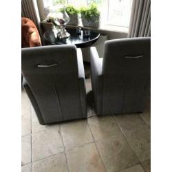 Mooie verrijdbare nieuwe stoelen, 4 stuks