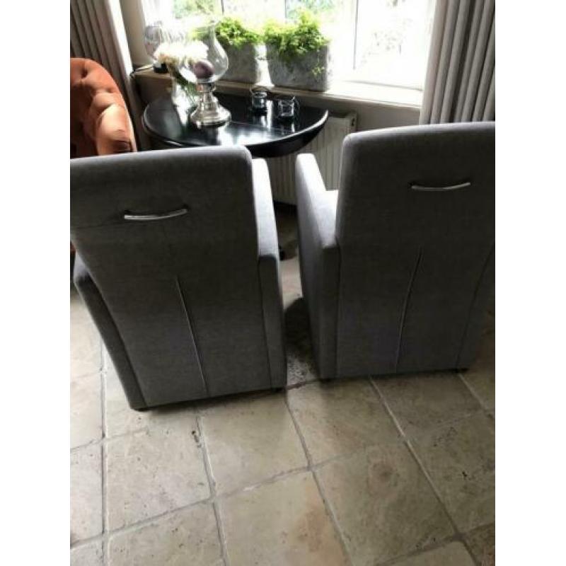 Mooie verrijdbare nieuwe stoelen, 4 stuks