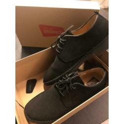 Clarks Desert London veter suède zwart 41,5 heren