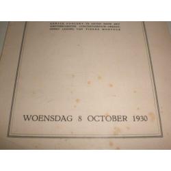 Programmaboekje Utrechtsch Stedelijk orkest seizoen1930-1931
